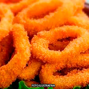 10 Unidades de Anel de Cebola