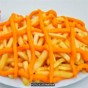 Batata Frita com Cheddar