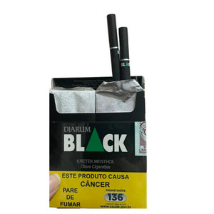 Cigarro Black Preto menta