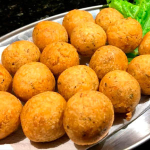 Bolinho de Peixe  com queijo  500g