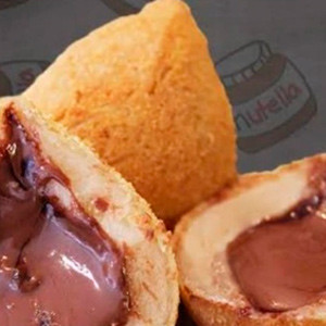 Coxinha Recheada com Nutella - 12 unidades