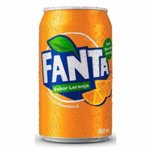 fanta laranja 350 ml