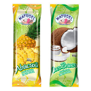 Picolés com Polpa de Fruta