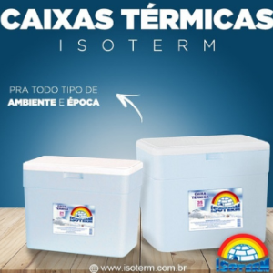 CAIXA DE ISOPOR - ISOTERM