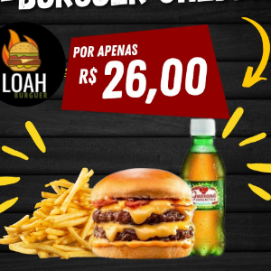 COMBO X BURGUER CHEDDAR