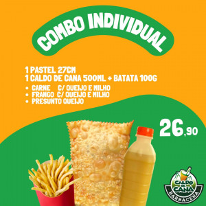 COMBO INDIVIDUAL COM CALDO DE CANA