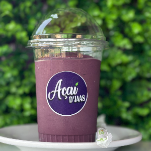 ( CLASSICO ) AÇAÍ BATIDO COM BANANA E LEITE INTEGRAL (400ML)