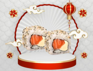 Uramaki Salmão
