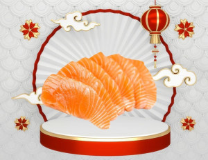 Sashimi de Salmão