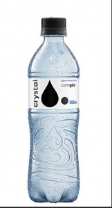Água mineral com gás