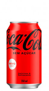 COCA COLA  LATA SEM AÇUCAR