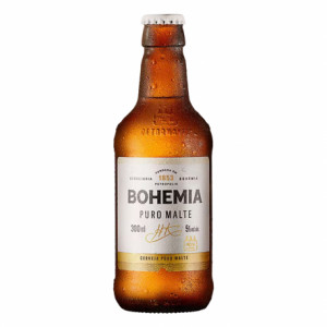 CERVEJA RETORNÁVEL BOHEMIA GARRAFA 300ML