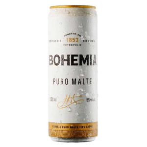 CERVEJA BOHEMIA LATA SLEEK 350ML