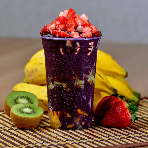 AÇAÍ COM SABOR MORANGO 300ML