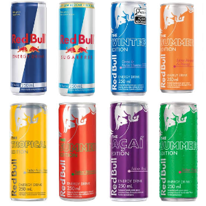 RED BULL LATA 250ML VÁRIOS SABORES