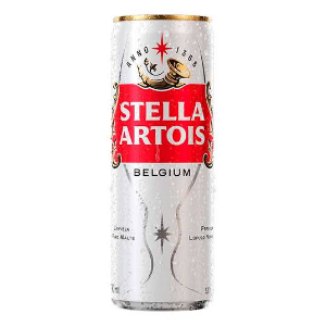 CERVEJA STELLA ARTOIS LATA SLEEK 350ML