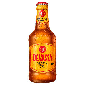 CERVEJA RETORNÁVEL DEVASSA GARRAFA 300ML