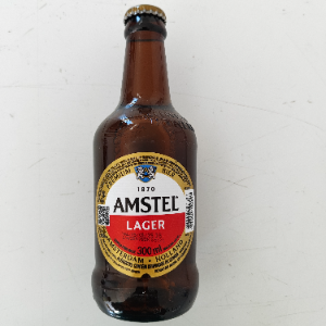 CERVEJA RETORNÁVEL AMSTEL GARRAFA 300ML