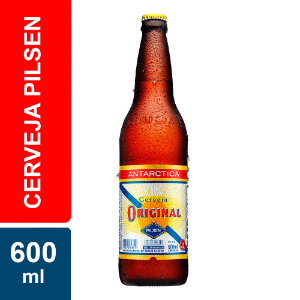 CERVEJA RETORNÁVEL ORIGINAL ANTARCTICA GARRAFA 600ML