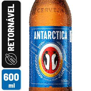CERVEJA RETORNÁVEL ANTARCTICA PILSEN 600ML