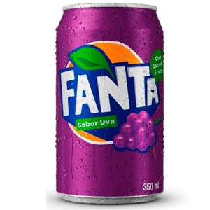 REFRIGERANTE FANTA UVA LATA 350ML