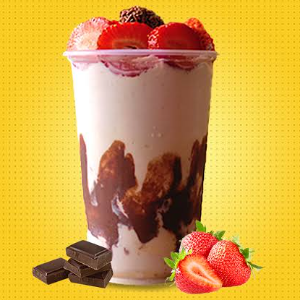 CREME/SORVETE MORANGO 300ML