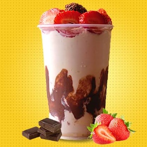 CREME/SORVETE IOGURTE DE FRUTAS VERMELHAS 300ML