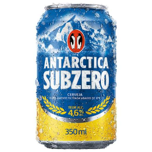 CERVEJA ANTARCTICA SUBZERO PILSEN LATA 350ML