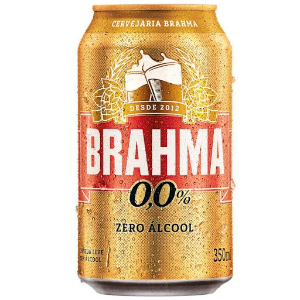 CERVEJA BRAHMA CHOP ZERO LATA 350ML