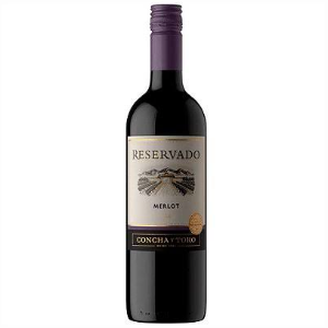 VINHO CHILENO TINTO SUAVE RESERVADO SANTA MERLOT CONCHA Y TORO 750ML