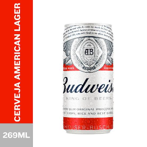 CERVEJA BUDWEISER LATA 269ML