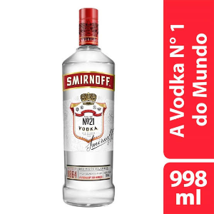 VODKA SMIRNOFF DESTILADA 900ML