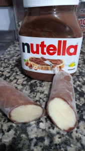 GELADINHO NINHO COM NUTELLA