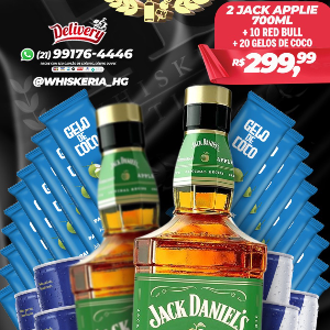COMBO: JACK APLLE 700ML (2 GARRAFAS)