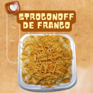 BATATA C/ STROGONOFF DE FRANGO