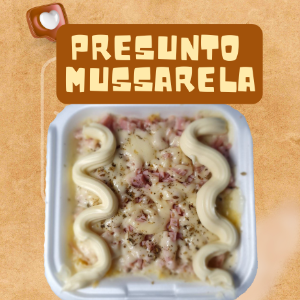 BATATA C/ PRESUNTO E MUSSARELA