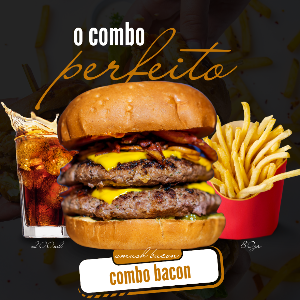 BACON  COMBO + FRITAS +  REFRI 200ML