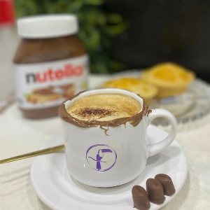 Cappuccino  com borda de nutella150ml