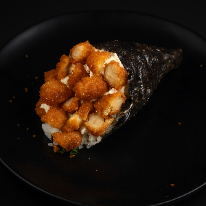 Temaki Hot filadelfia (camarão) - (Recheio frito) - 1 unidade