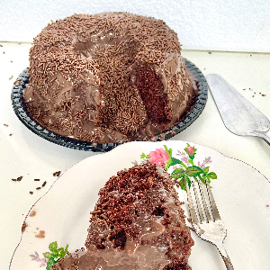 Bolo Vulcão de Chocolate