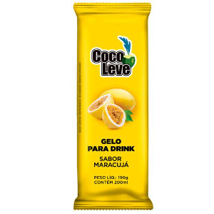 Gelo de coco maracuja