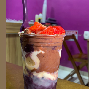 Frutas e NUTELLA