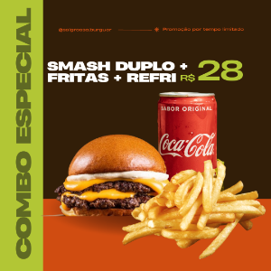 COMBO ESPECIAL+ FRITAS + COCA200ml