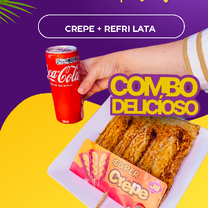 Combo Crepe + Refri Lata