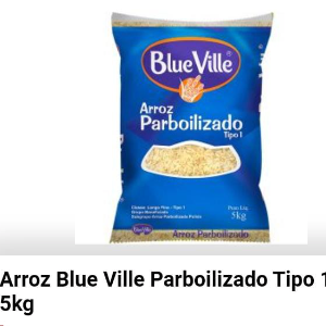 Arroz parboilizado 5kg BLUE ville