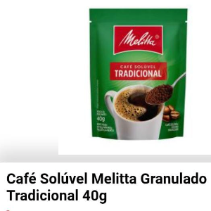 Café solúvel Melita 40g
