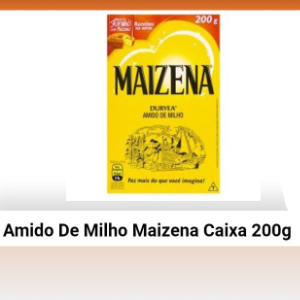Amido de milho 200g Maizena