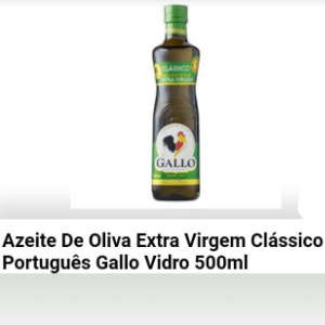 Azeite de oliva extra virgem Gallo 500ml