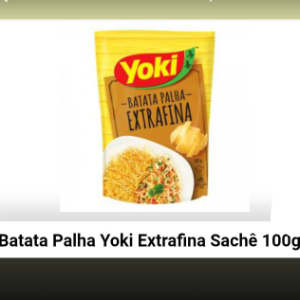 Batata palha fininha Yoki 100g