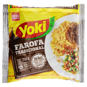 Farofa pronta Trad 200g temperado yoki